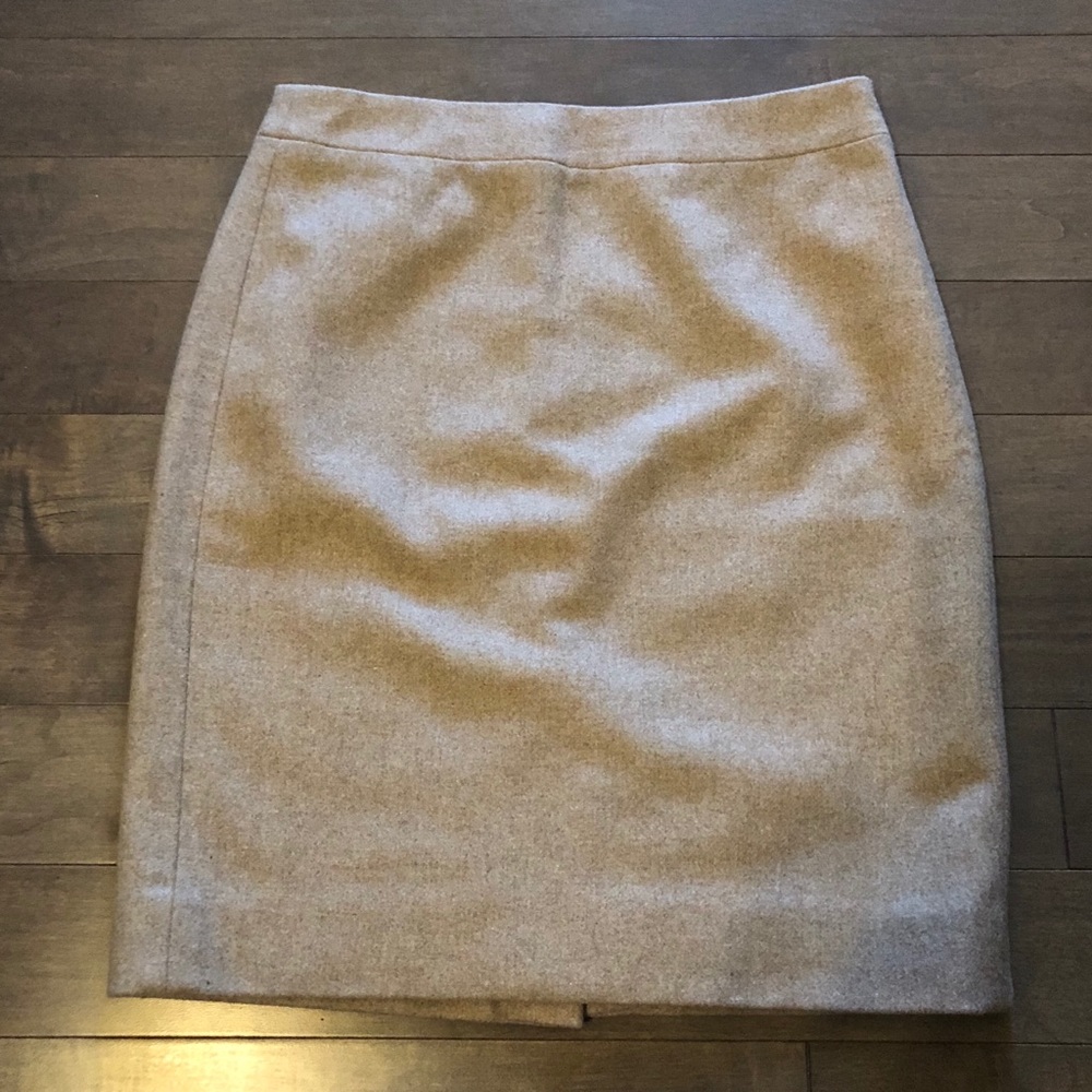 J.Crew Wool Pencil Skirt
